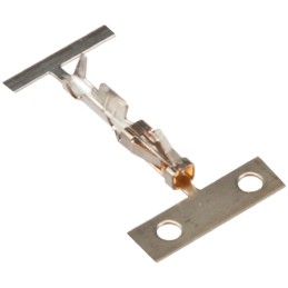 100 pcs - TE Connectivity AMPMODU Short Point Series Female Crimp Terminal, 26AWG Min, 22AWG Max