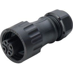 1 pcs - RS PRO Circular Connector, 4 Contacts, Cable Mount, Female, IP67