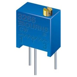 1 pcs : 3266W-1-253LF - Trimmer Resistors - Through Hole 1/4' 25Kohms 10% SQ W/Standoff Sealed