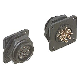 1 pcs - Switchcraft Circular Connector, 10 Contacts, Panel Mount, Socket, Female, IP67, MAXI-CON-X Series
