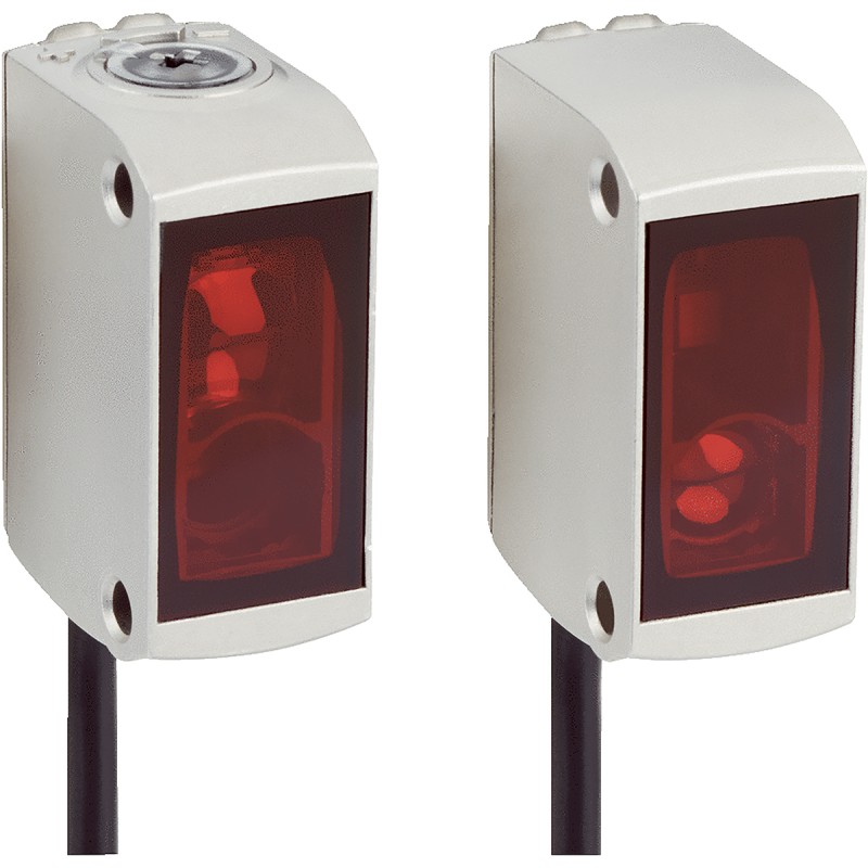 1 pcs - Sick Through Beam Photoelectric Sensor, Block Sensor, 0 - 10 m Detection Range