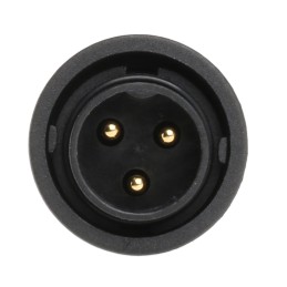 1 pcs - Amphenol Industrial Circular Connector, 3 Contacts, Cable Mount, Plug, Male, IP67, X-Lok Series