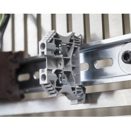 100 pcs - Rockwell Automation 1492 Series Screw Terminal, 2-Way, 50A, 22 - 8 AWG Wire, Screw Cage Termination