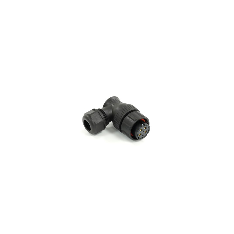 1 pcs - RS PRO Circular Connector, 6 Contacts, Cable Mount, 21 mm Connector, Socket, Female, IP67