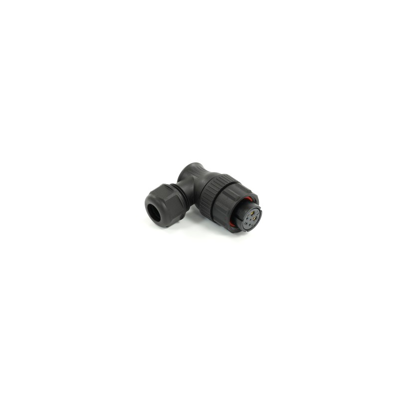 1 pcs - RS PRO Circular Connector, 6 Contacts, Cable Mount, 21 mm Connector, Socket, Female, IP68