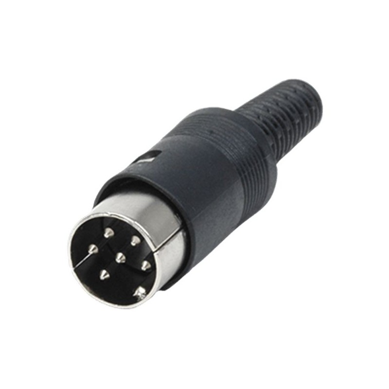 10 pcs - CUI Devices 6 Pole Din, Male, Cable Mount