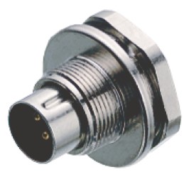 50 pcs - Binder Circular Connector, 4 Contacts, Panel Mount, M9 Connector, Socket, Male, IP67, 712 Series