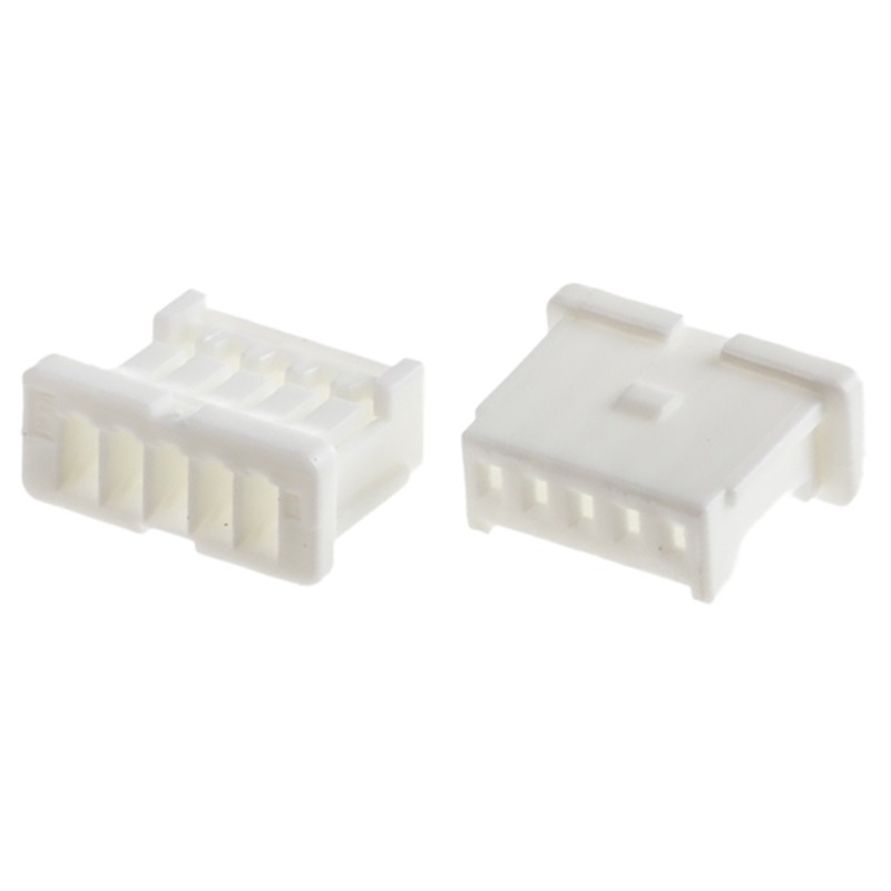 10 pcs - Molex, Pico-Clasp Female Connector Housing, 1mm Pitch, 5 Way, 1 Row