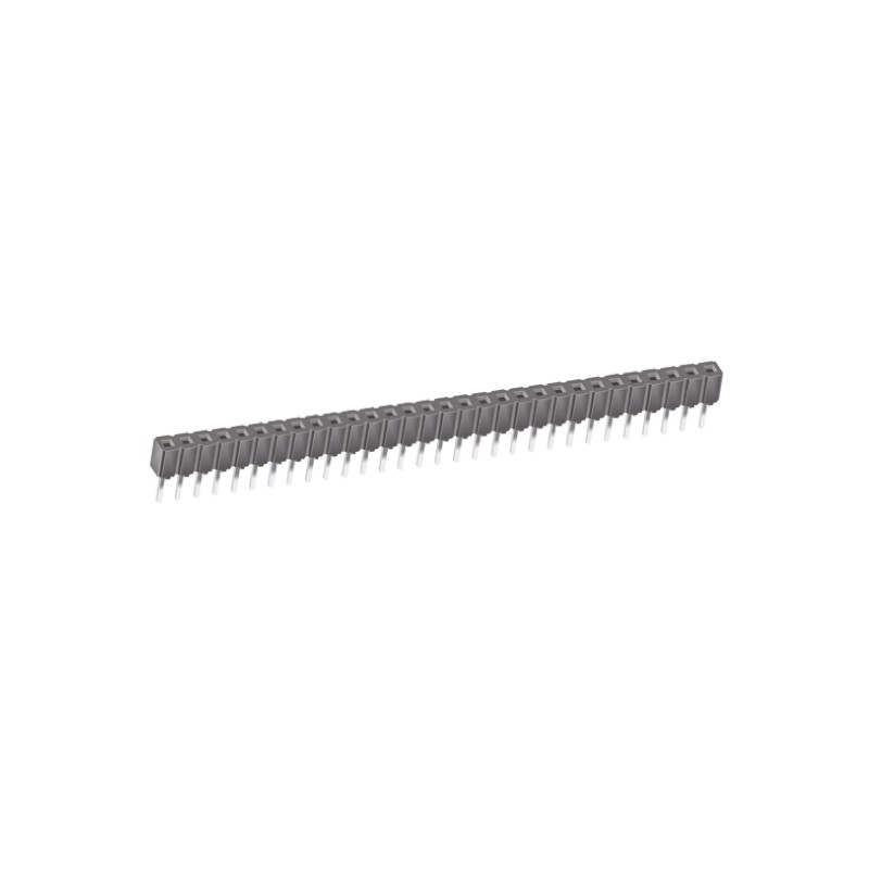 1 pcs - Samtec CES Series Straight Through Hole Mount PCB Socket, 30-Contact, 1-Row, 2.54mm Pitch, Through Hole Termination