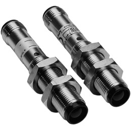 1 pcs - Sick Through Beam Photoelectric Sensor, Cylindrical Sensor, 5 m Detection Range