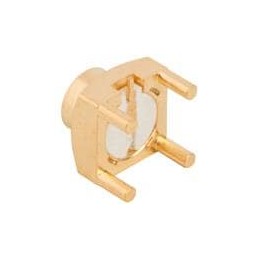 1 pcs : SMP-MSSB-PCT-1 - RF Connectors / Coaxial Connectors SMOOTH BORE PCB PLG