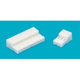 10 pcs - TE Connectivity 4-Way IDC Connector Plug for Cable Mount, 1-Row