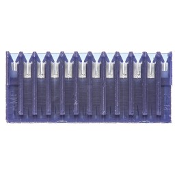 10 pcs - TE Connectivity 12-Way IDC Connector Socket for Cable Mount, 1-Row