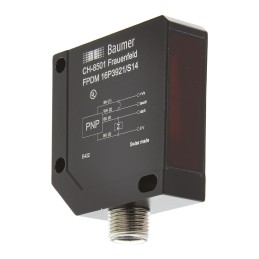 1 pcs - Baumer Retroreflective Photoelectric Sensor, Block Sensor, 4 m Detection Range