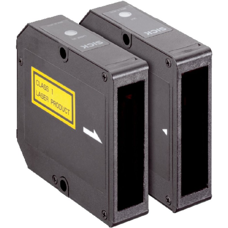 1 pcs - Sick Through Beam Photoelectric Sensor, Rectangular Sensor, 0 - 3.5 m Detection Range