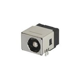 1 pcs : PJ-084BH - DC Power Connectors 2.5 x 5.9 mm, 5.0 A, Horizontal, Through Hole, Shielded, Dc Power Jack Connector
