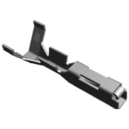100 pcs - TE Connectivity MULTILOCK 040 Series Female Crimp Terminal, 22AWG Min, 20AWG Max