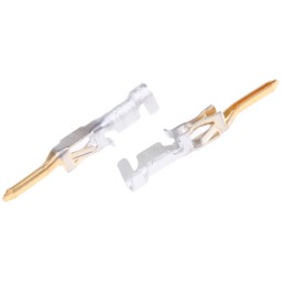 100 pcs - Molex Micro-Fit 3.0 Series Male Crimp Terminal, 30AWG Min, 26AWG Max