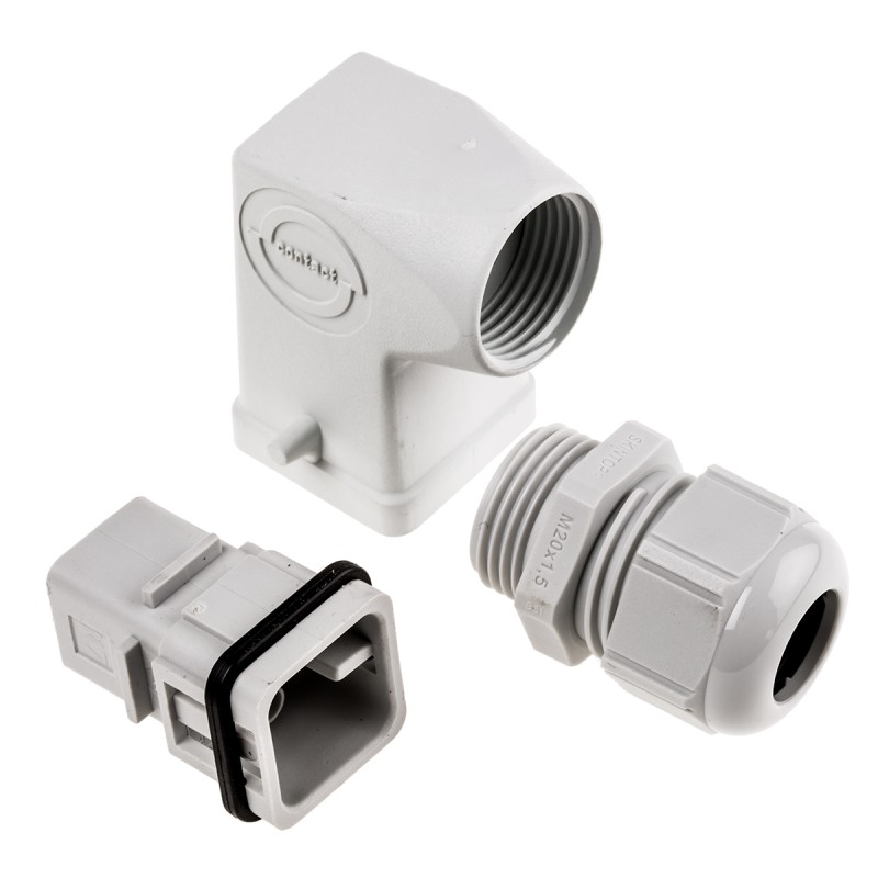 1 pcs - Epic Contact Connector Set, 7 Way, 10A, Male, H-D, 42 V, 250 V