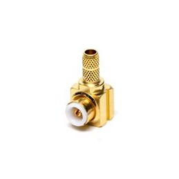 1 pcs : R223182000 - RF Connectors / Coaxial Connectors MMBX / RIGHT ANGLE PLUG CRIMP TYPE CABLE 2.6/50 S