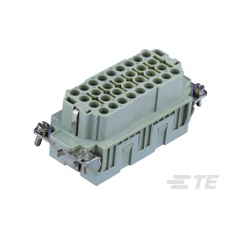 1 pcs - TE Connectivity Heavy Duty Power Connector Insert, 16A, Female, HDC HE Series, 32 Contacts