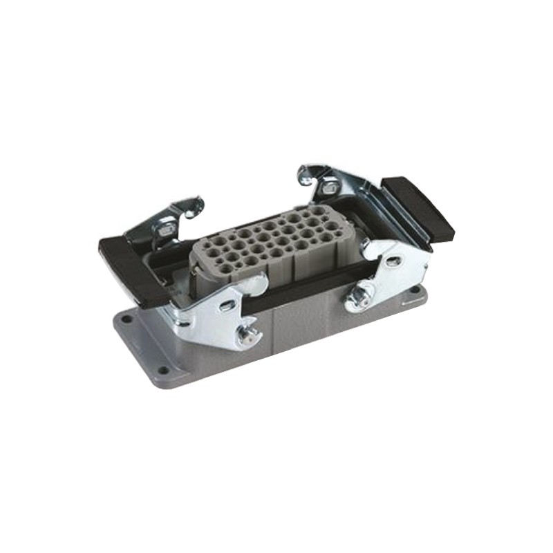 1 pcs - Epic Contact Heavy Duty Power Connector Insert, 10A, Female, H-D Series, 40 Contacts