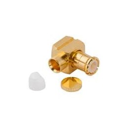 1 pcs : 919-102P-51AX - RF Connectors / Coaxial Connectors R/A PLG .085S/R GLD