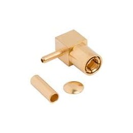 1 pcs : 903-291P-51A1 - RF Connectors / Coaxial Connectors R/A PLG 178/196 GLD
