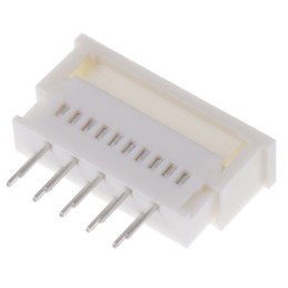 200 pcs - Molex, Easy-On, 5597 1.25mm Pitch 10 Way Straight Female FPC Connector, ZIF Vertical Contact