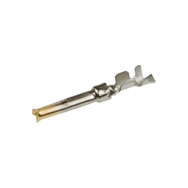 100 pcs - Amphenol ICC Female Crimp D-sub Connector Contact, Tin Lead Alloy over Nickel, 24 - 20 AWG