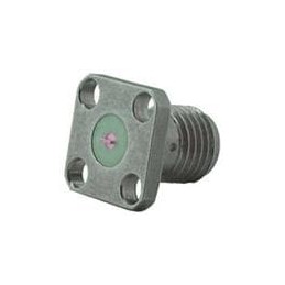 1 pcs : 23_SMA-50-0-52/199_NE - RF Connectors / Coaxial Connectors SMA straight flange receptacle jack(f)