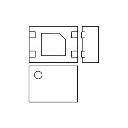 1 pcs : BU52061NVX-TR - Board Mount Hall Effect/Magnetic Sensors Omnipolar Detection Hall IC
