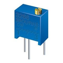 1 pcs : 3266Z-1-201LF - Trimmer Resistors - Through Hole 1/4IN 200 OHMS 10% SQ W/Standoff Sealed