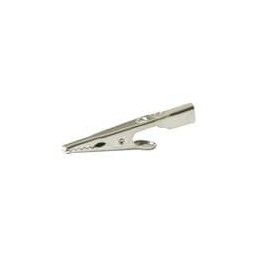 1 pcs : CTM-60U - Test Clips Alligator w/Crimp slot, Steel, 10A