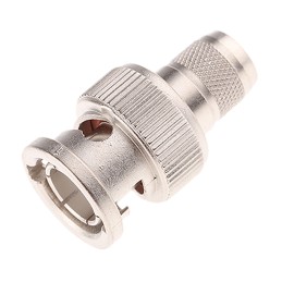 1 pcs - Telegartner, Plug Cable Mount BNC Connector, 75Ω, Crimp Termination, Straight Body
