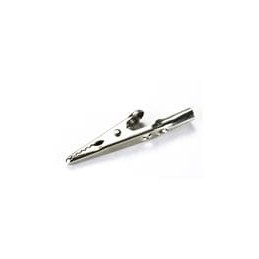 1 pcs : CTM-60 - Test Clips Alligator w/4mm Barrel, Steel, 10A