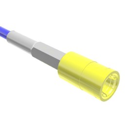 1 pcs - Samtec SMB7H Series, Plug Cable Mount SMB Connector, 75Ω, Crimp Termination, Straight Body