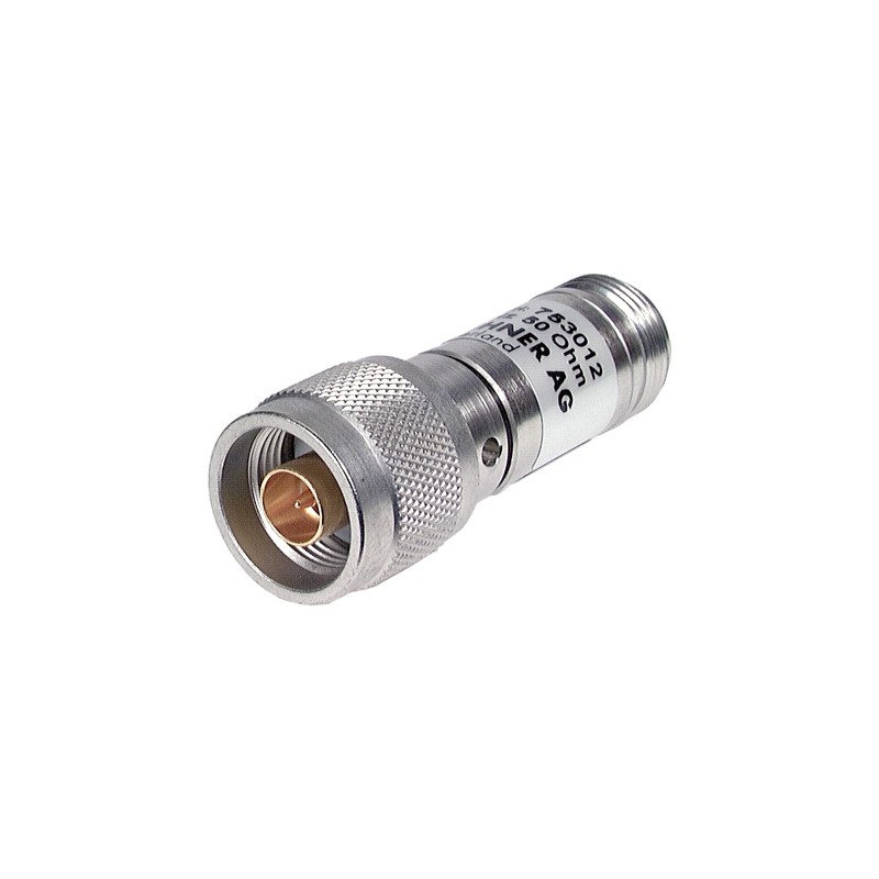 10 pcs - 50Ω RF Attenuator N Connector N Plug to N Socket 1 dB, 30 dB, Operating Frequency 12.4GHz