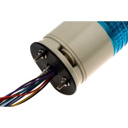 1 pcs - Schneider Electric Harmony XVC6 Series Red/Green/Amber/Blue Buzzer Signal Tower, 4 Lights, 24 V ac/dc, Surface Mount