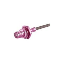 1 pcs : 24_SMA-50-2-13/111_NH - RF Connectors / Coaxial Connectors SMA straight bulkhead cable jack(f)