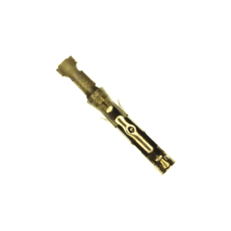 100 pcs - TE Connectivity Type III+ Series Female Crimp Terminal, 18AWG Min, 16AWG Max