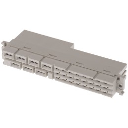 1 pcs - HARTING 09 06 24 + 7 Way 3.81 mm, 5.08 mm, 6.5 mm, 10.16 mm Pitch, Type MH, 2/3 Row, Straight DIN 41612 Connector,