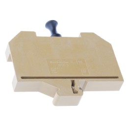 30 pcs - Weidmuller RSF2 Series Yellow DIN Rail Terminal Block, 6mm², Single-Level, Screw Termination