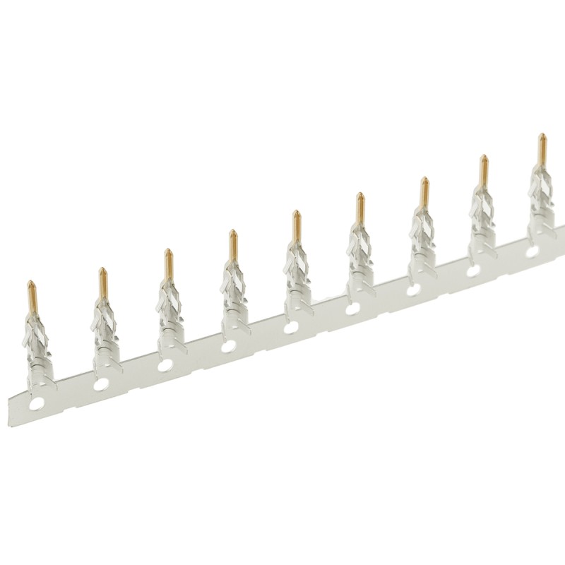 100 pcs - Molex Micro-Fit 3.0 Series Male Crimp Terminal, 24AWG Min, 20AWG Max