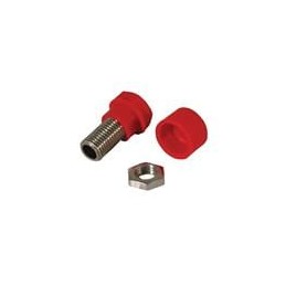 1 pcs : CT2230-2 - Test Plugs & Test Jacks 4mm Socket,Thru Hole Red