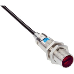 1 pcs - Sick Background Suppression Photoelectric Sensor, Cylindrical Sensor, 3 - 300 mm Detection Range