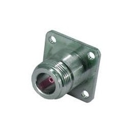1 pcs : 23_N-50-0-1/133_NE - RF Connectors / Coaxial Connectors N straight flange receptacle jack(f)
