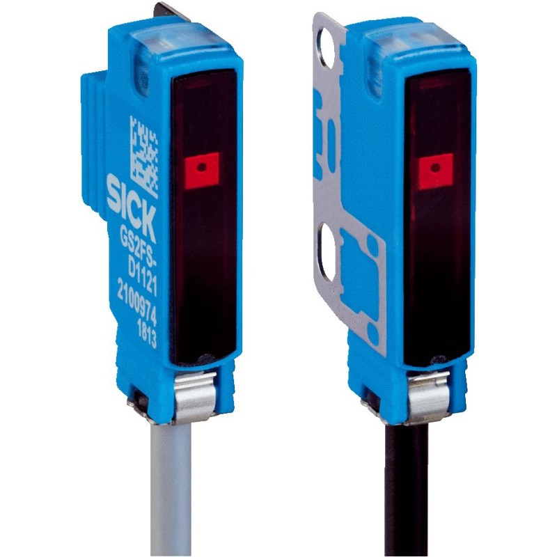1 pcs - Sick Through Beam Photoelectric Sensor, Rectangular Sensor, 0 - 700 mm Detection Range