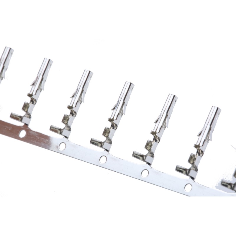 100 pcs - Molex Mini-Fit Plus Series Female Crimp Terminal, 20AWG Min, 18AWG Max