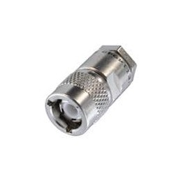 1 pcs : PL50-5 - RF Connectors / Coaxial Connectors TPS PLG 50 Ohm STR Wrench CRMP 3-lug